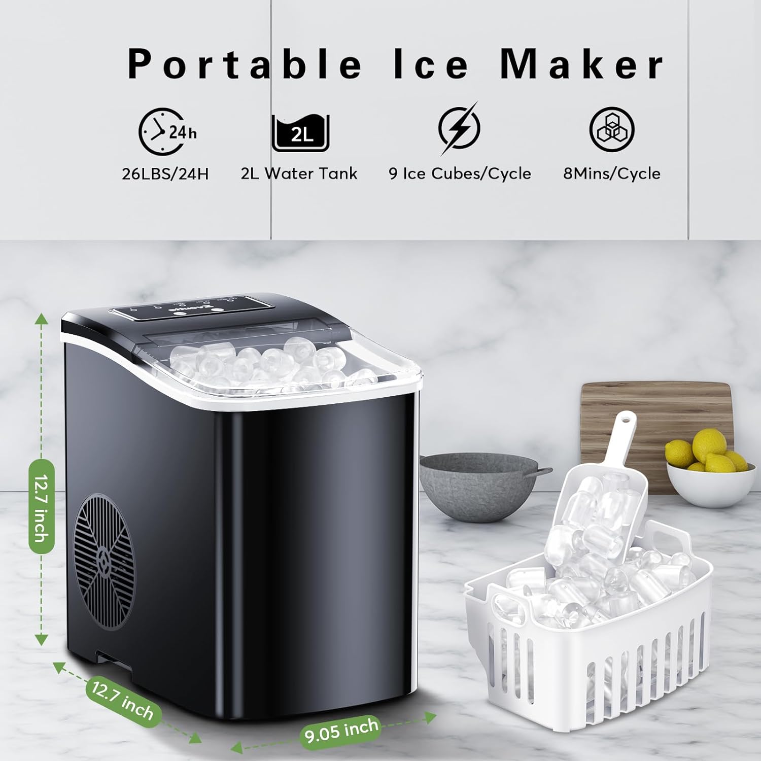 Zvoutte Portable Ice Maker Machine Review