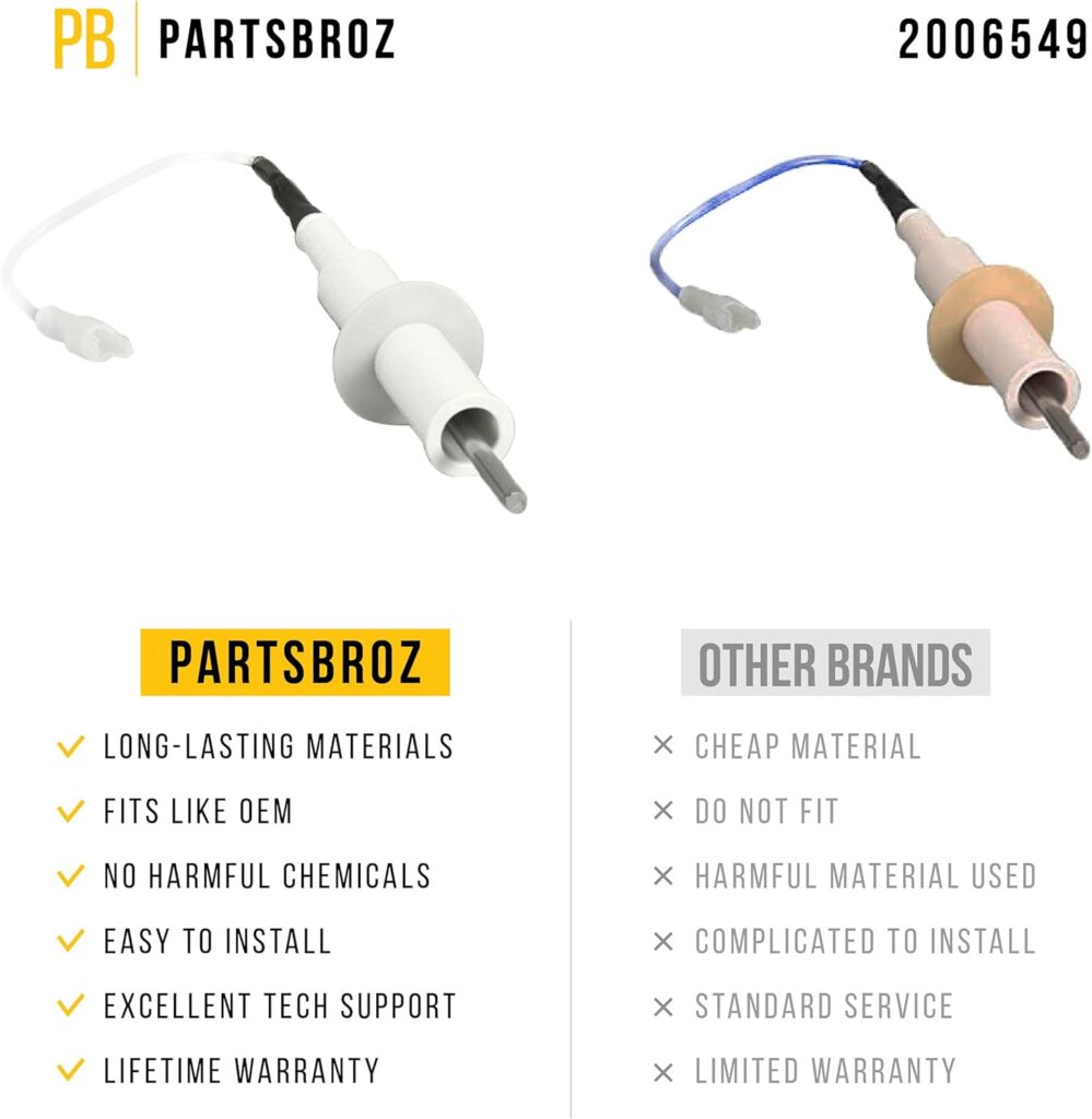 2006549 Water Level Probe by PartsBroz - Compatible with Manitowoc Ice Machines - Replaces 2006549, 20-0654-9